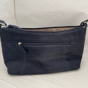 Leather Navy Bag